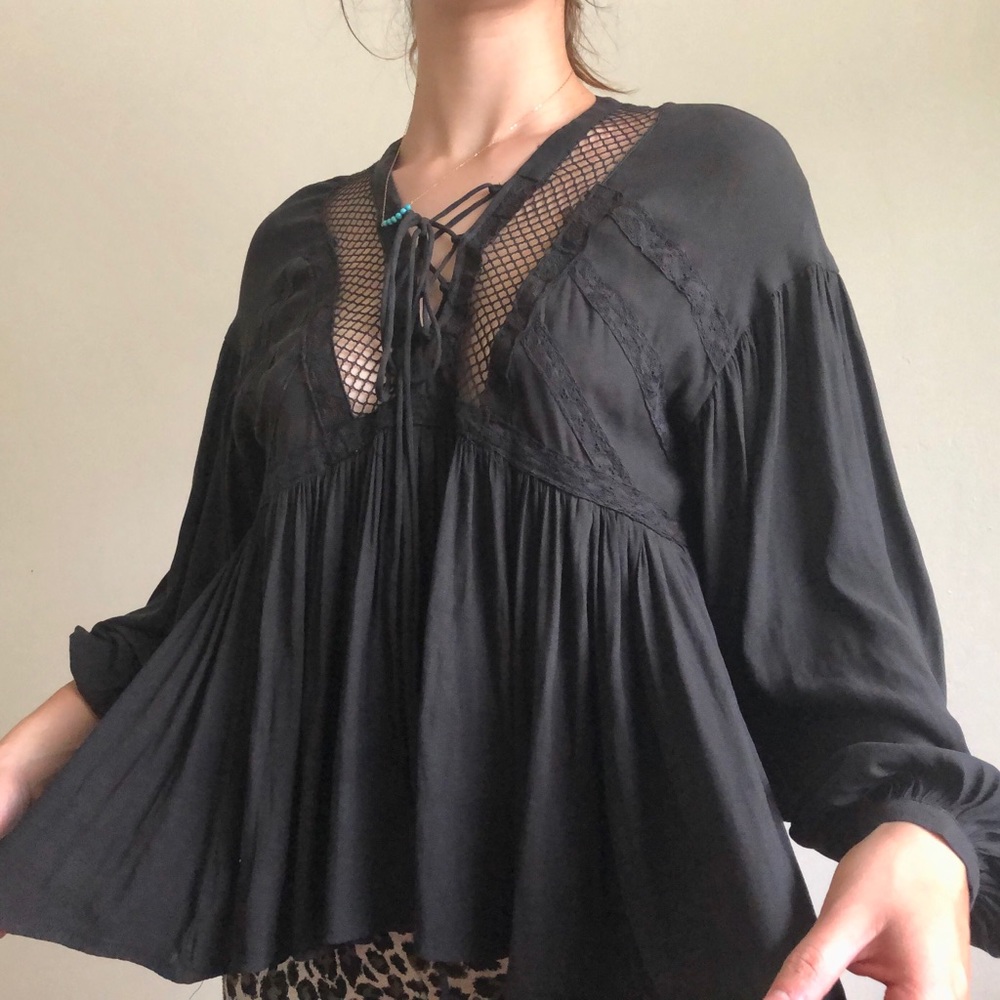 free people peasant blouse